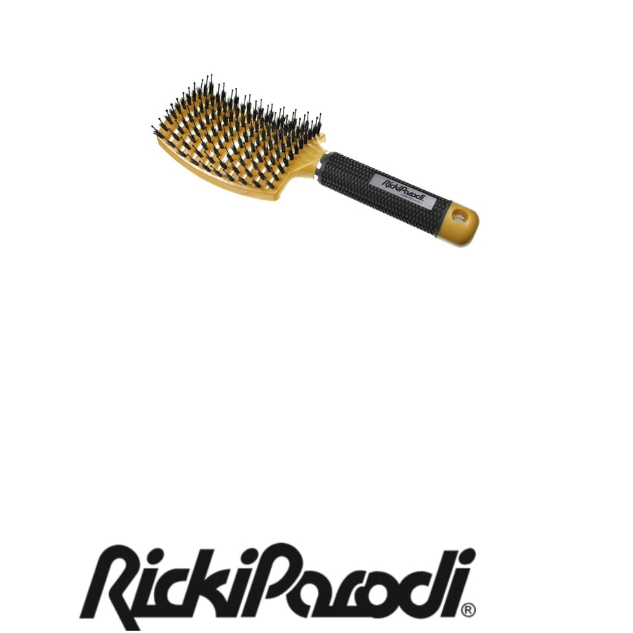 Rickiparodi Escova De Cabelo Côncava Ventbrush